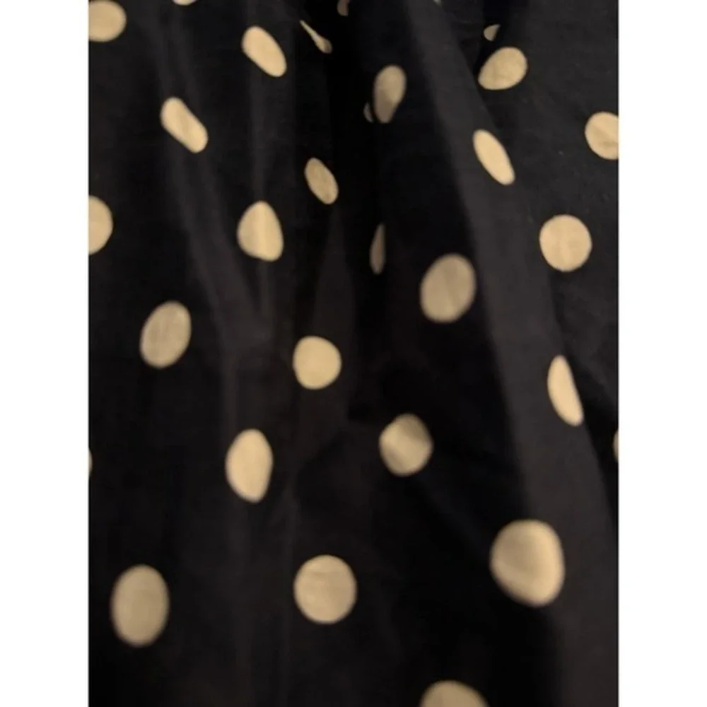 Children's Place Girls Polka‎ Dot Navy And White Skirt Size 7/8 Made In India
